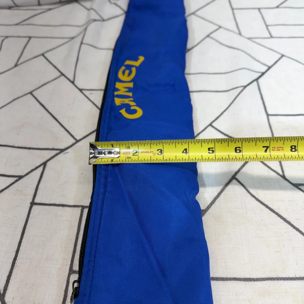 Camel Joe Camel Tube Cooler OS Blue‎ Vintage 90s Smooth Character 6-Pack Bag
